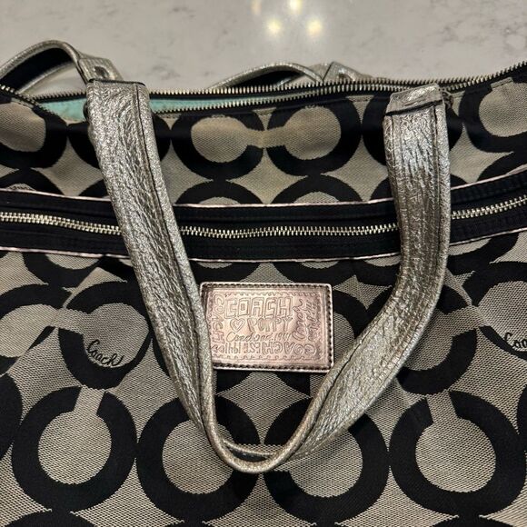 Coach Poppy Op Art Glam Tote – Style No. 15331 - Picture 14 of 14